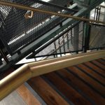 Canary Warf Novotel straight staircase M-Tech Engineering