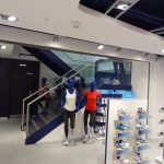 Asics London straight staircase commercial M-tech Engineering