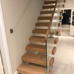 Byron Crawford residential straight staircase M-tech Engineering