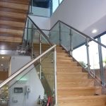 Chandos deli Bristol straight staircase commercial M-tech Engineering