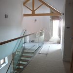 Common farm barn residential straight staircase M-tech Engineering
