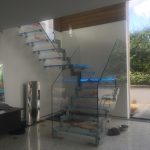 KTA residential straight stairs M-tech Engineering