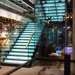Levis regent street straight staircase commercial M-tech Engineering