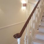 Linden Gardens residential straight stairs M-tech Engineering