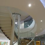 Majestics wines helical staircase M-tech Engineering