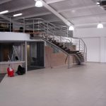 Mazda Coventry helical staircase M-tech Engineering Nottingham