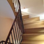 Pembroke gardens residential straight staircase M-tech Engineering