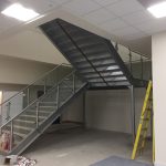 Range Redditch commercial straight staircase M-tech Engineering