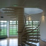 Roselands spiral staircase M-tech Engineering Nottingham
