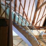 Sacombry barn helical staircase M-tech Engineering Nottingham