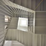 South london gallery commercial straight staircase M-tech Engineering bespoke staircase