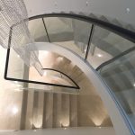 Stepping stones helical staircase M-tech Engineering