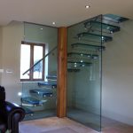 Tony Gill residential straight staircase M-tech Engineering