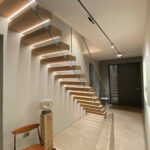 woodborough oak cantilever stair