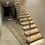 woodborough oak cantilever stair