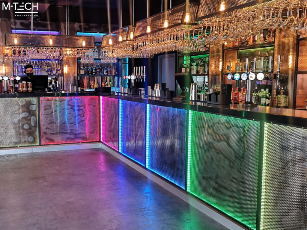 Bespoke Engineering project for Alto Bar - by M-Tech Engineering