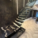 Bespoke staircase designed and built by M-Tech Engineering
