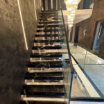 Bespoke staircase designed and built by M-Tech Engineering
