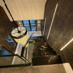 Bespoke staircase designed and built by M-Tech Engineering
