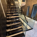 Bespoke staircase designed and built by M-Tech Engineering