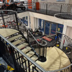 Teasdale Motorcycle - Commercial Staircase designed and built by M-Tech Engineering