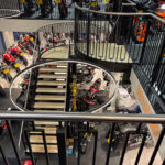 Teasdale Motorcycle - Commercial Staircase designed and built by M-Tech Engineering